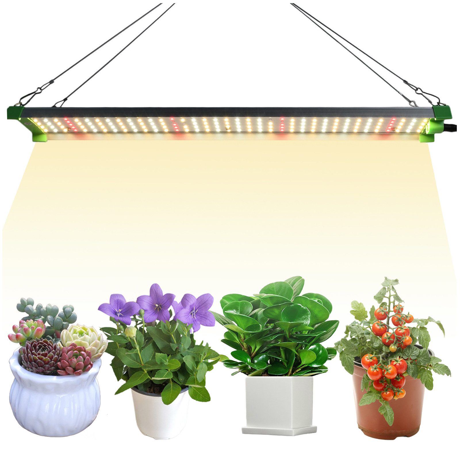 Rosnek Pflanzenlampe LED Pflanzenllicht Vollspektrum 85W günstig online kaufen