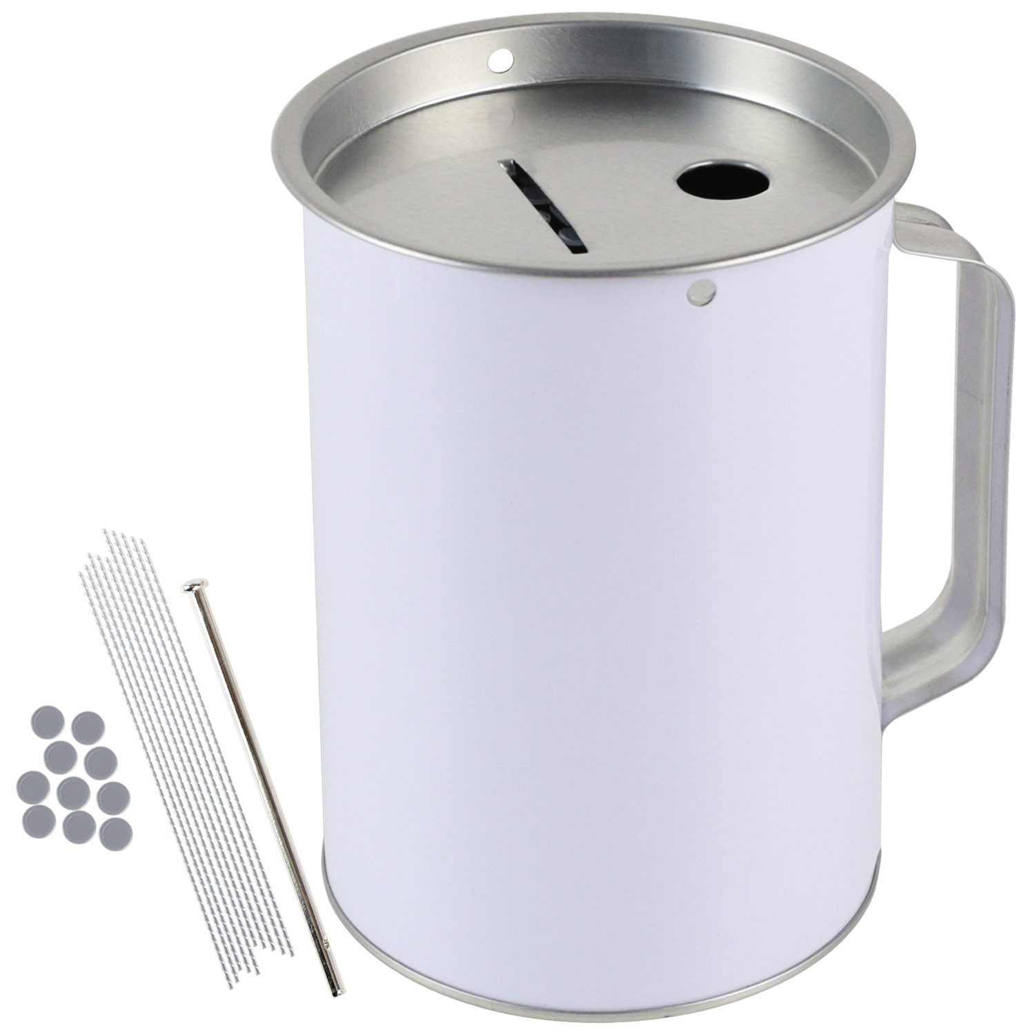 HMF Spardose Spendendose 10,0 cm Ø, 14,5 cm hoch, (1-tlg), mit Griff, inkl. günstig online kaufen