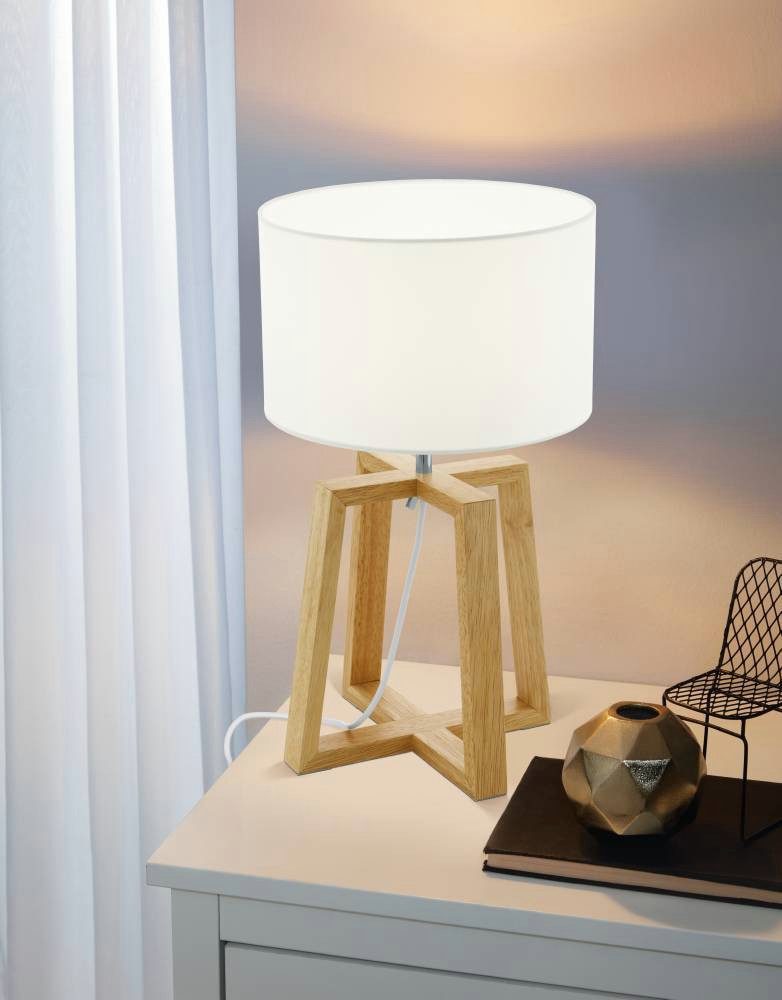 EGLO Tischleuchte CHIETINO 1 Tischlampe, Stahl, günstig online kaufen