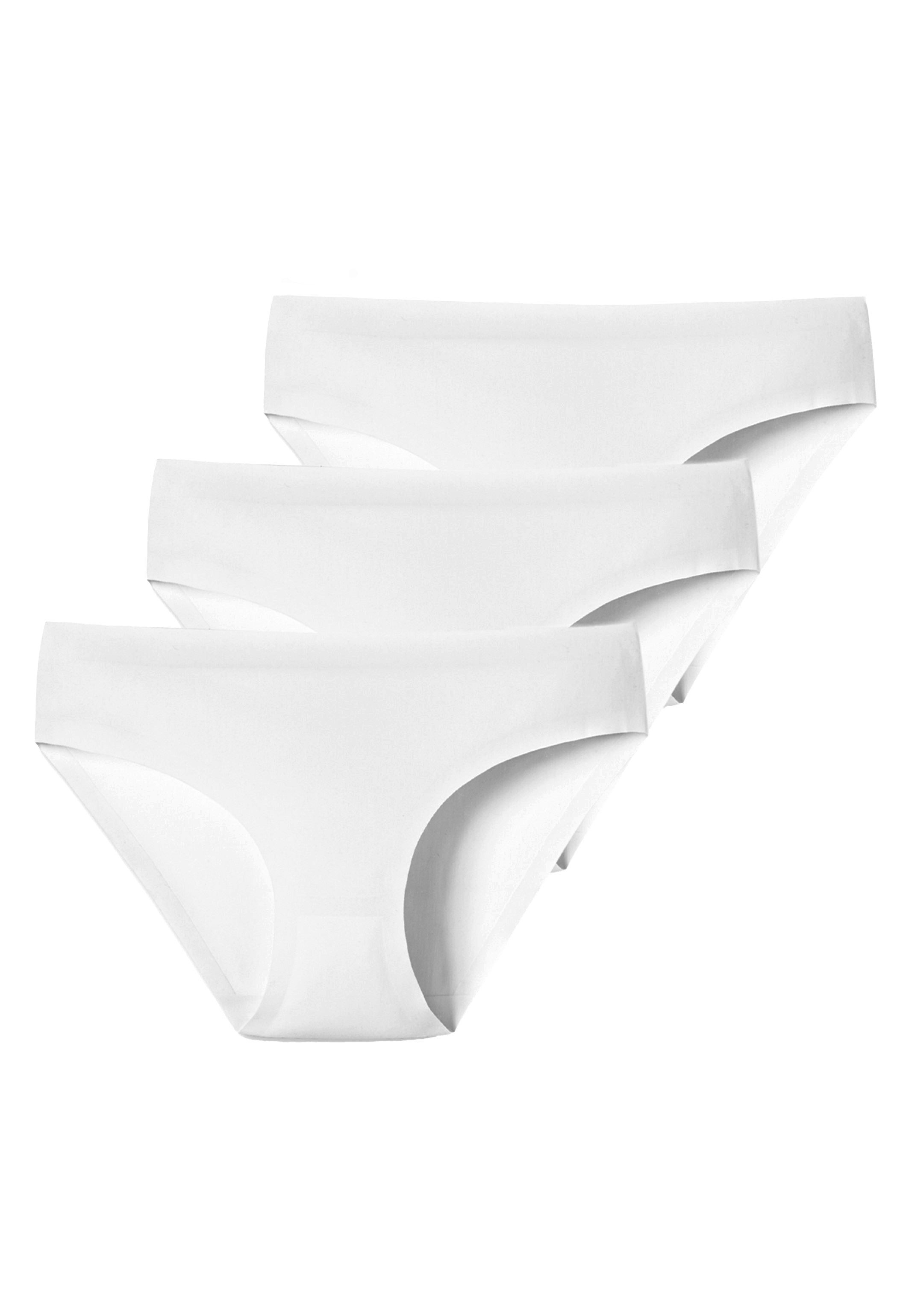 Schiesser Rioslip 3er Pack Invisible Cotton (Spar-Set, 3-St) Slip - Baumwolle - Nahtlos