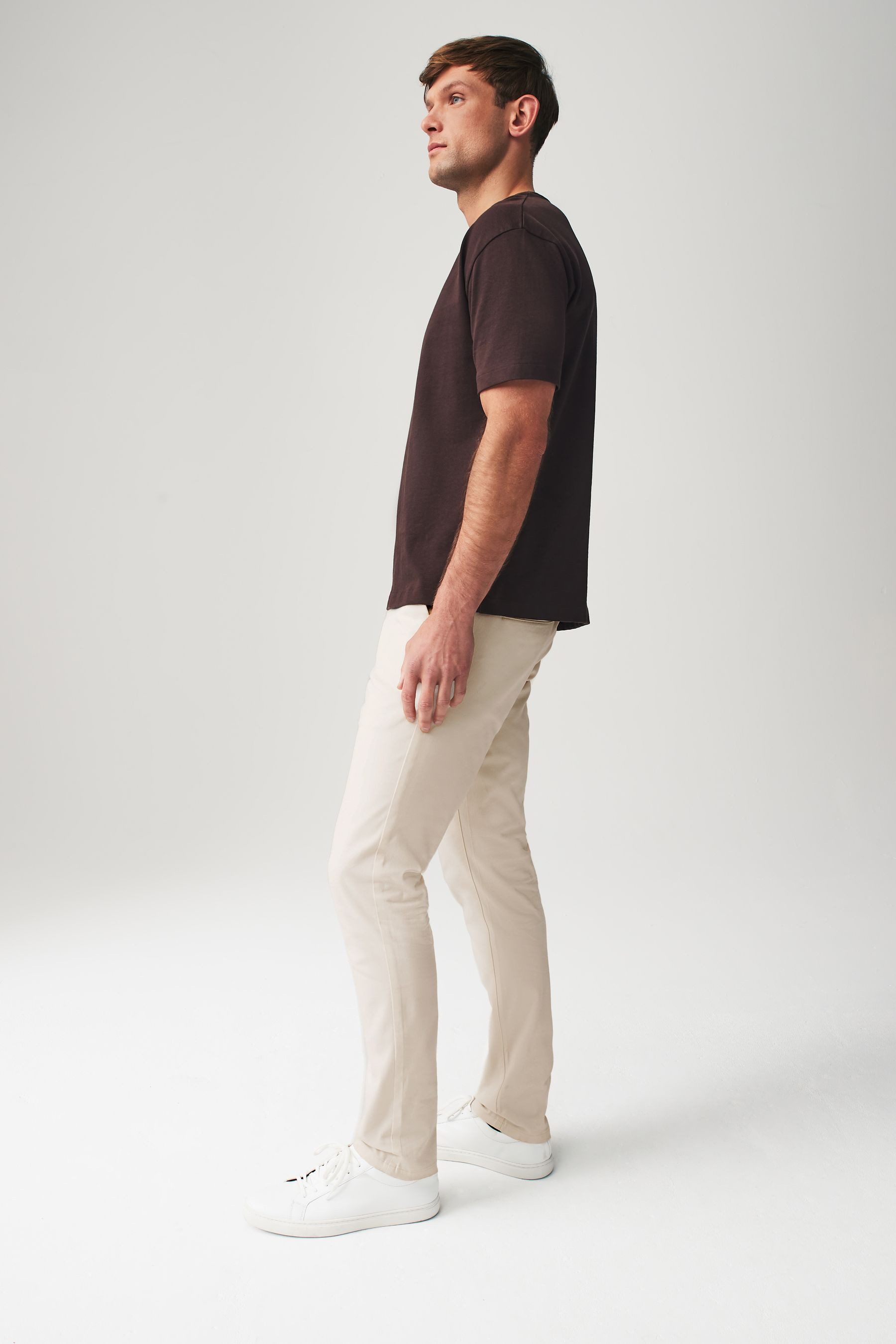 Next Chinohose Skinny-Fit-Chinohose mit Stretch (1-tlg)