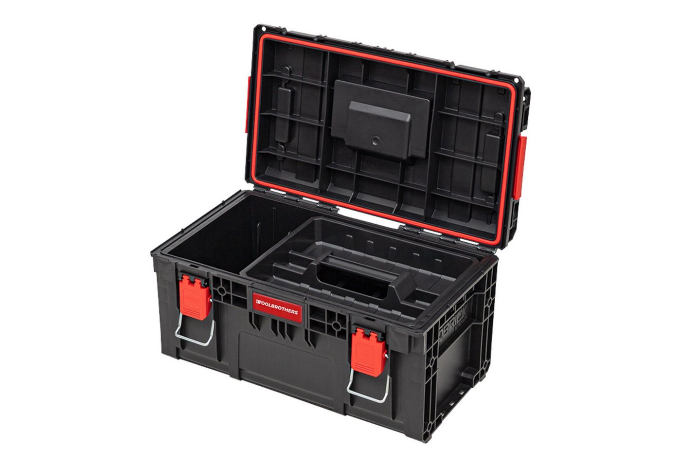 Thumbnail - Toolbrothers Werkzeugkoffer RHINO XL ECO Vario+ Höhe L 28 l IP66 + herausnehmbare Trennwände