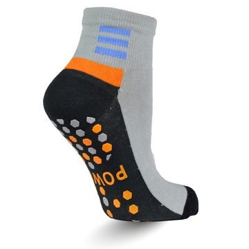Socked ABS-Socken Antirutschsocken (Beutel, 4-Paar, 4 verschiedene Farben) Stoppersocken