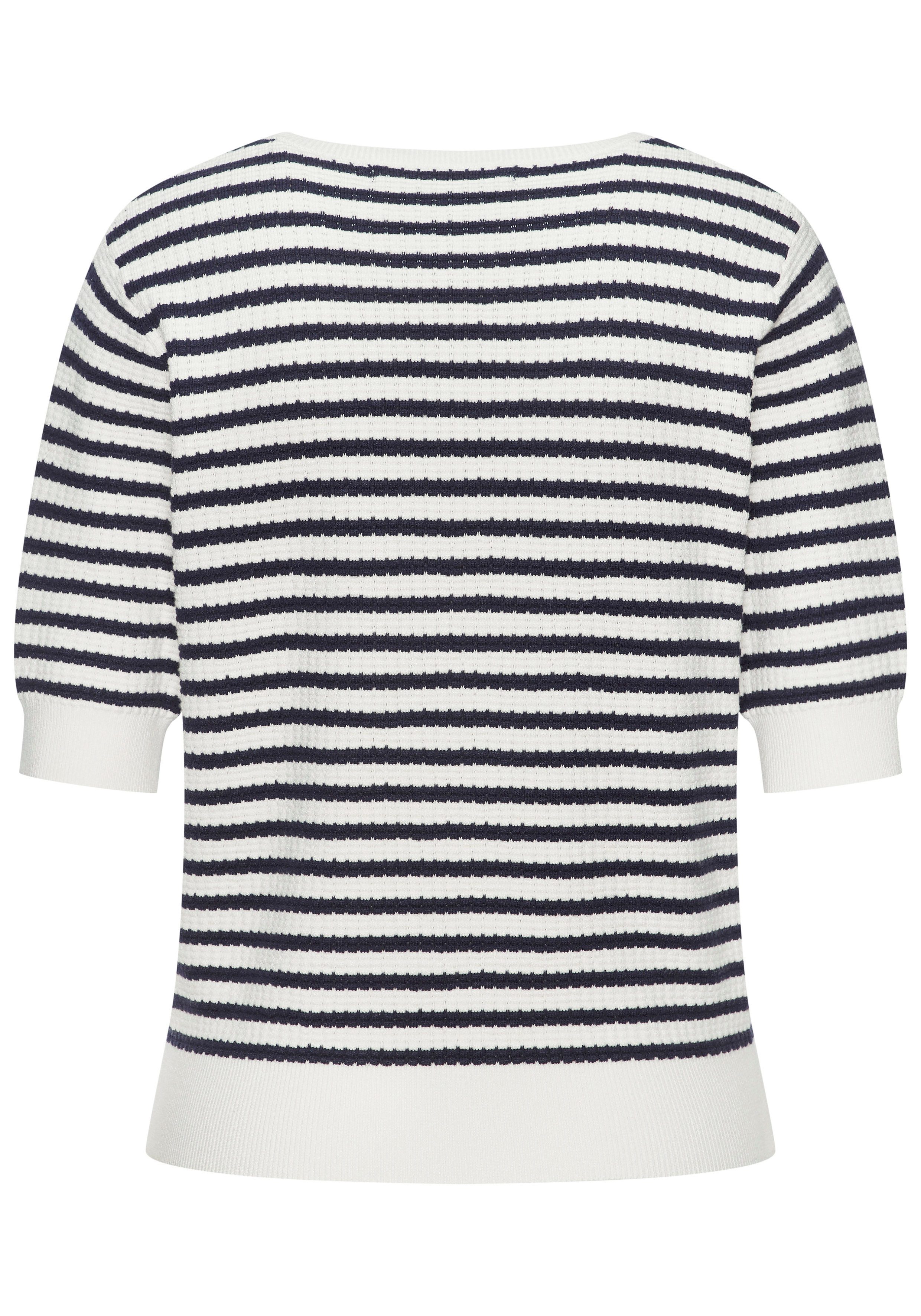 French Connection T-Shirt Loungeshirt mit kurzem Arm, aus soften Strukturstrick, Loungewear – Bild 4 von 5