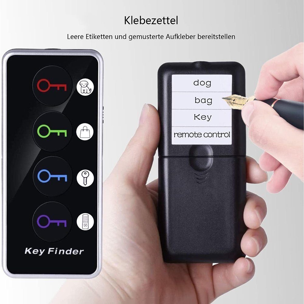 AUKUU Elektrorasierer Schlüsselfinder Key Finder, Gegenstandsfinder Remote GPS-Tracker Finder drahtloser