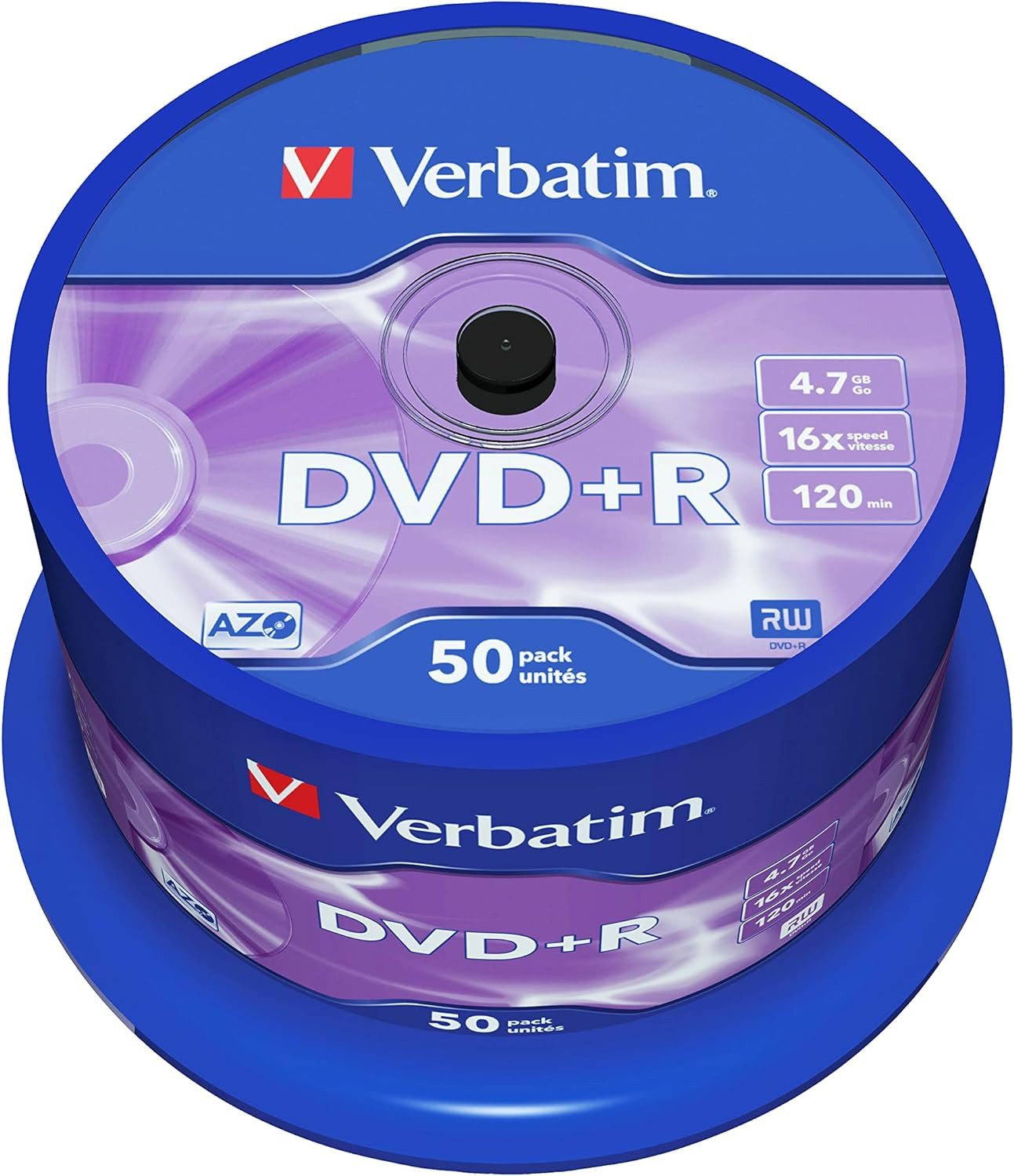 Verbatim DVD-Rohling DVD+R - hochwertige Speichermedien für sichere Archivierung im Büro