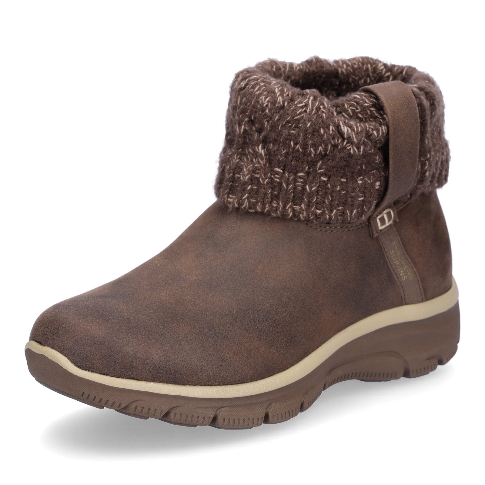 Skechers Skechers Damen Slip-in Boot Easy Going Cozy Weather 2 braun Ankleb günstig online kaufen