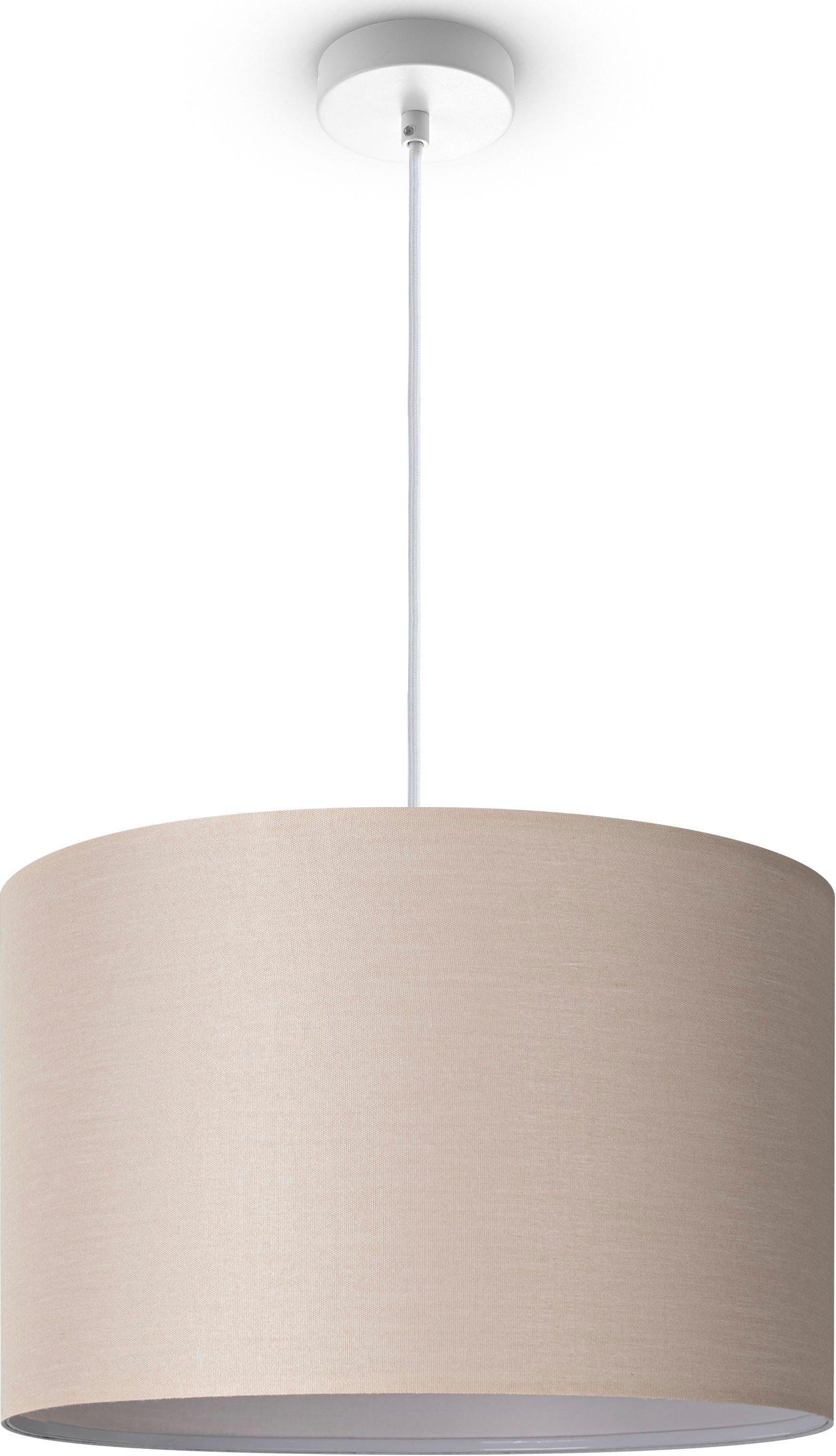 Paco Home Pendelleuchte HUGO UNI COLOR, ohne Leuchtmittel, Deckenlampe LED günstig online kaufen