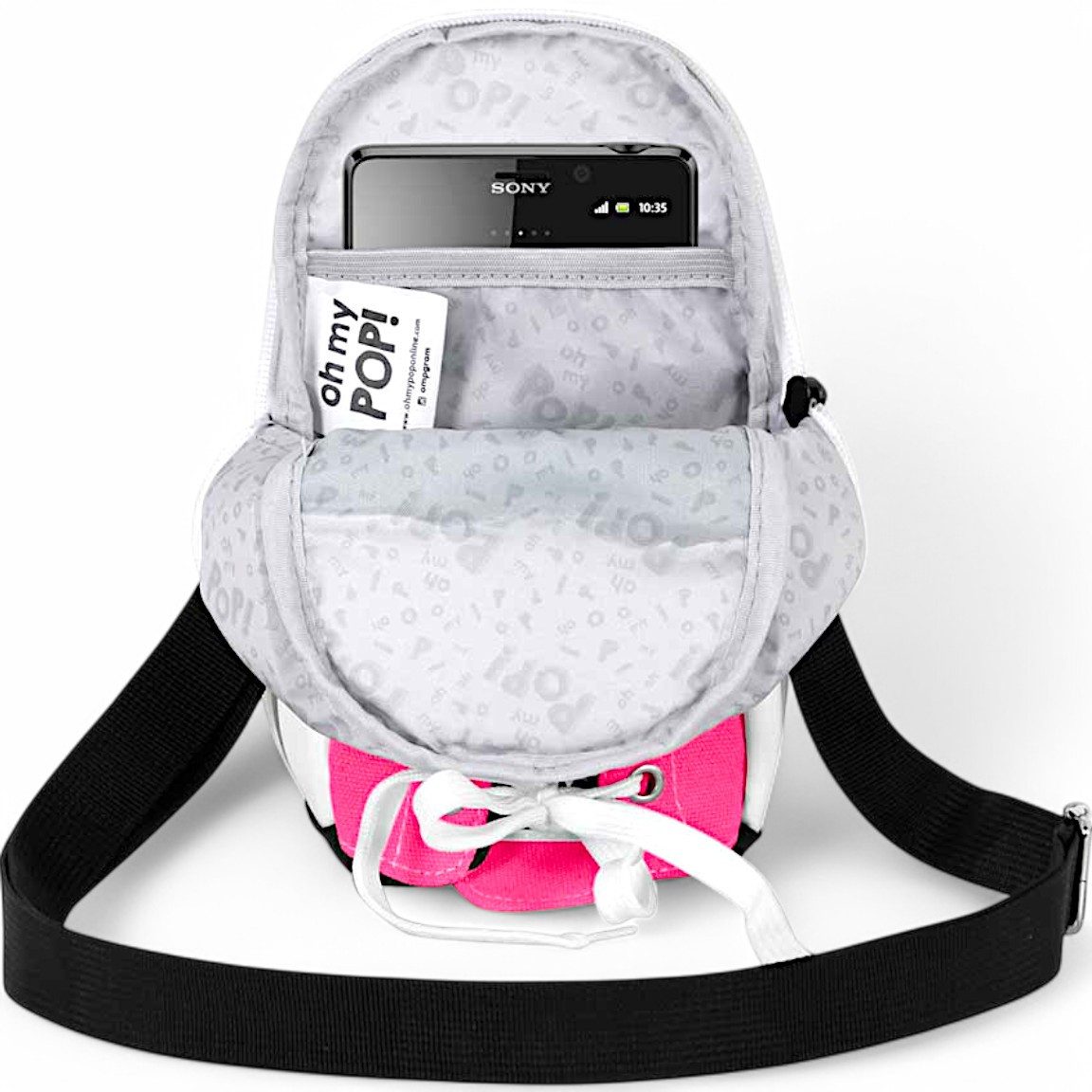 Oh My Pop! Umhängetasche Sneaker, Schultertasche - Handytasche 23 cm