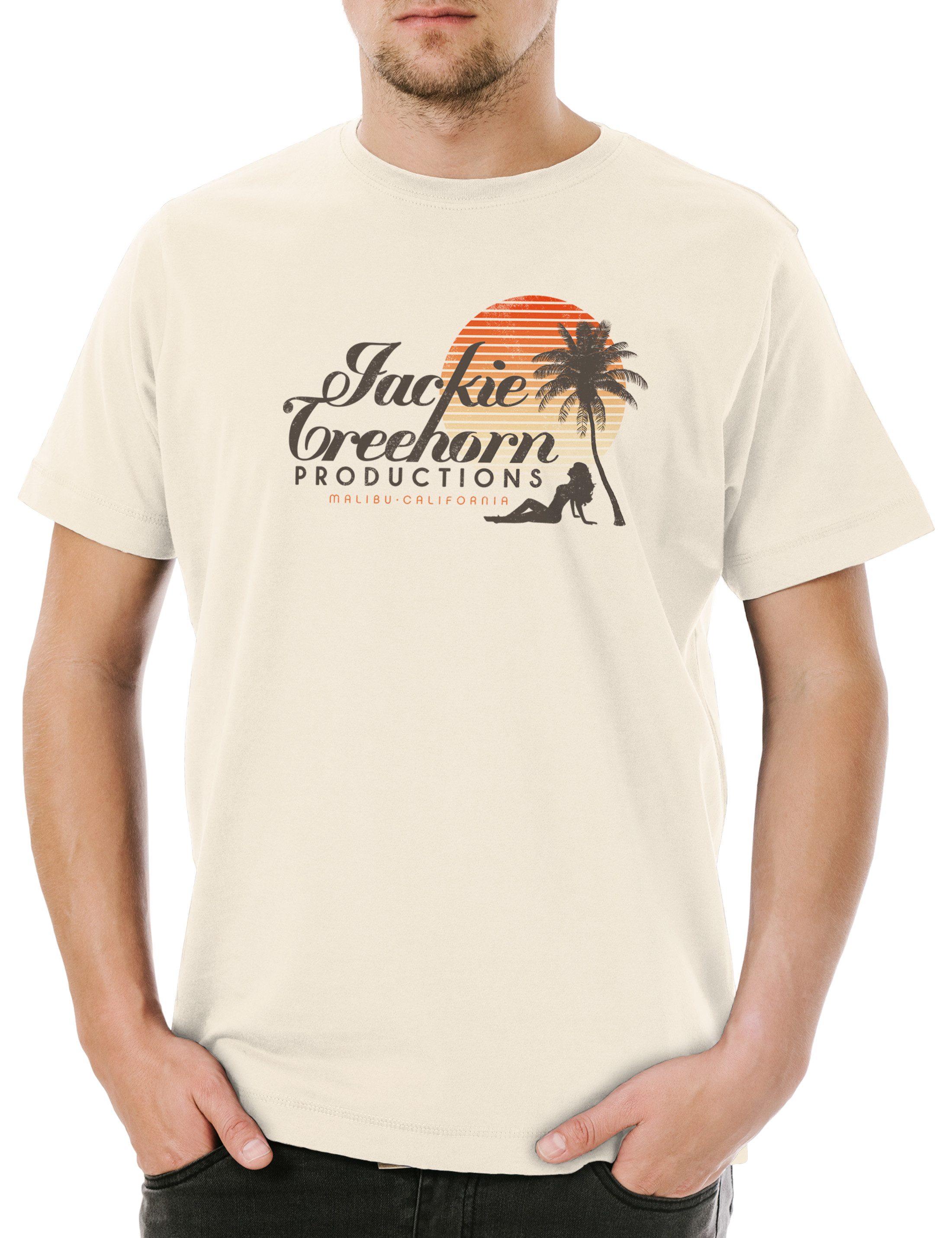Print-Shirt Jackie Treehorn Productions Herren T-Shirt Der The Big Dude Lebwoski
