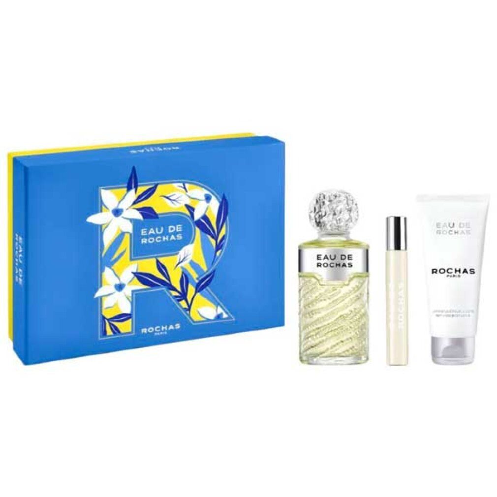 Rochas Duft-Set Eau De Eau De Toilette Spray 100ml Set 3 Artikel