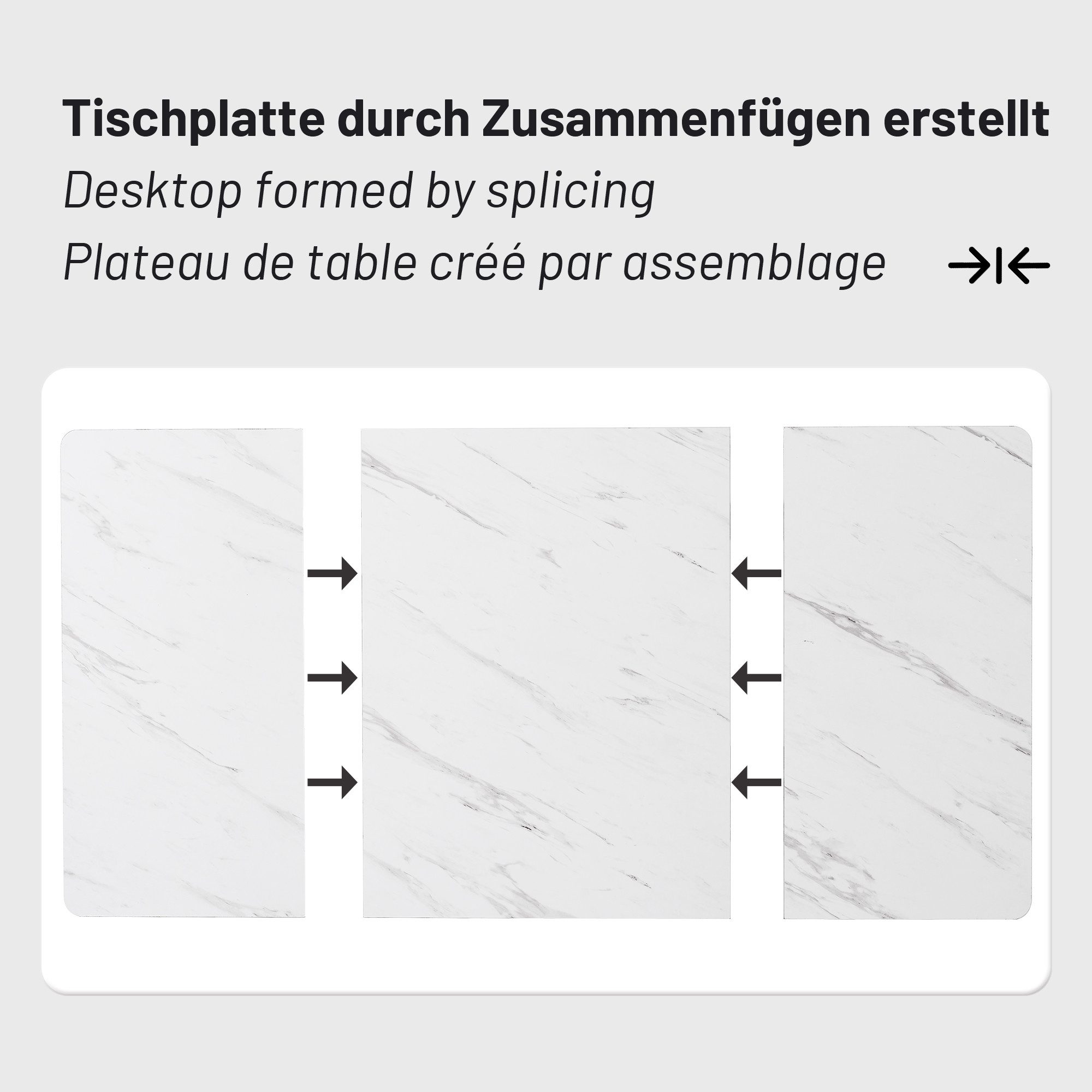 MODFU Esstisch Küchentisch (1-St), mit verstellbare günstig online kaufen