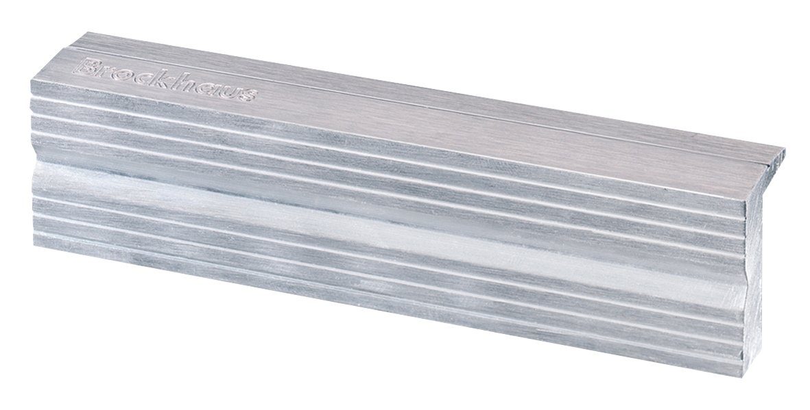 Schraubstock für Typ mit Zwinge Aluminium HEUER Magnet-Schutzbacke 125 N mm, Heuer Rillen