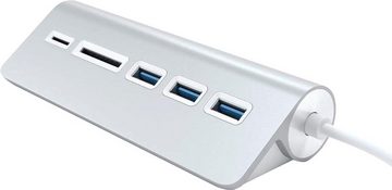 Satechi »Aluminum USB 3.0 Hub & Card Reader« Smartphone-Adapter