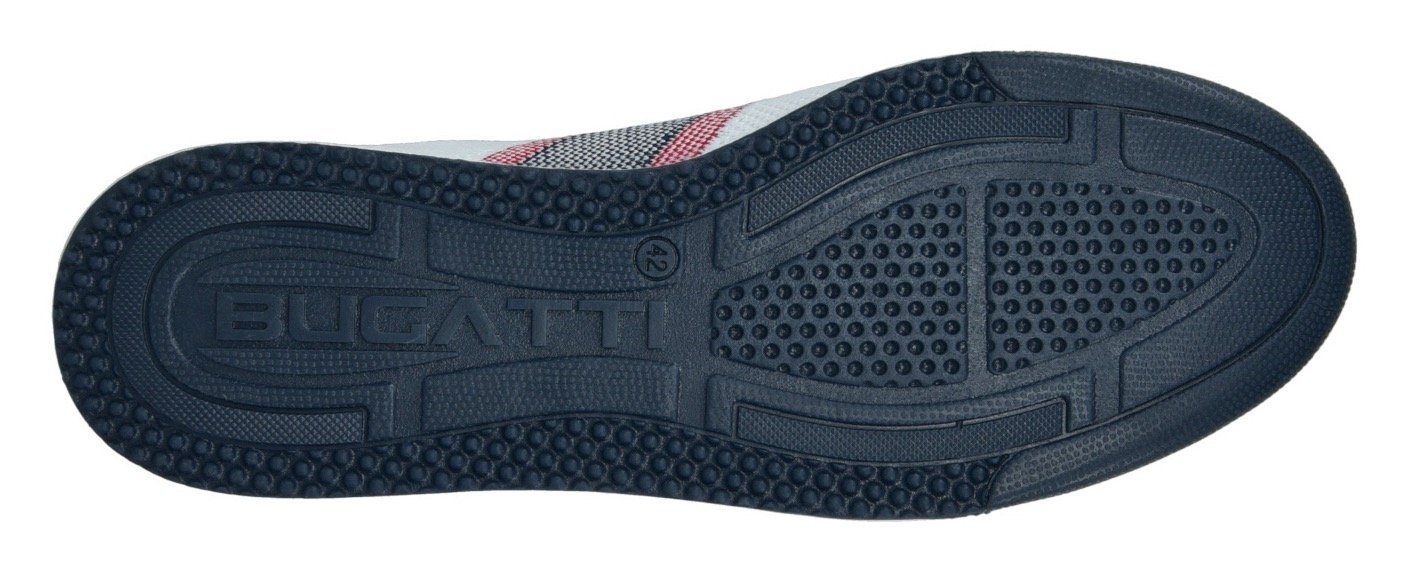 Slip-On Gummizügen Sneaker mit bugatti elastischen
