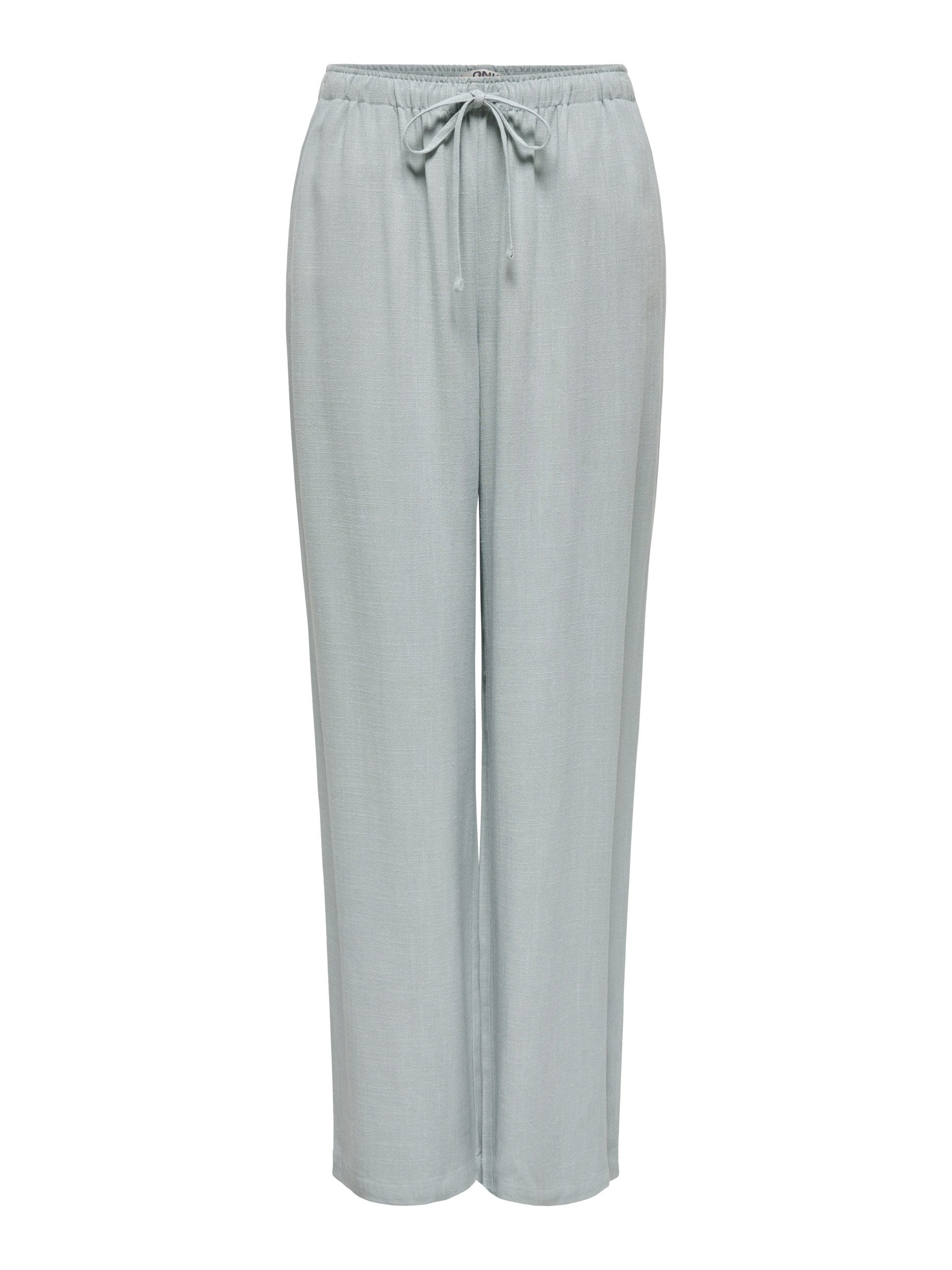 Stoffhose ONLSIESTA MW PULL-UP LINEN BL PNT N