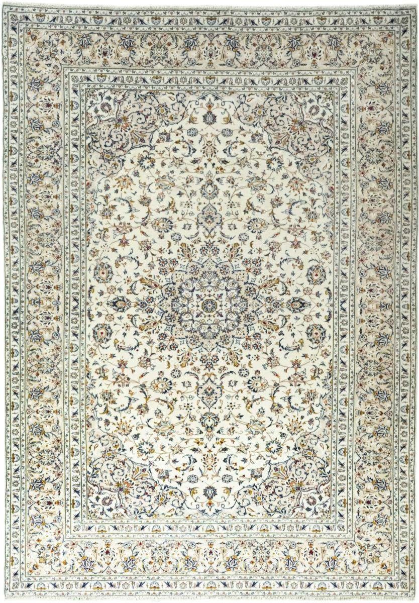 Orientteppich Keshan 247x349 Handgeknüpfter Orientteppich / Perserteppich, Nain Trading, rechteckig, Höhe: 12 mm