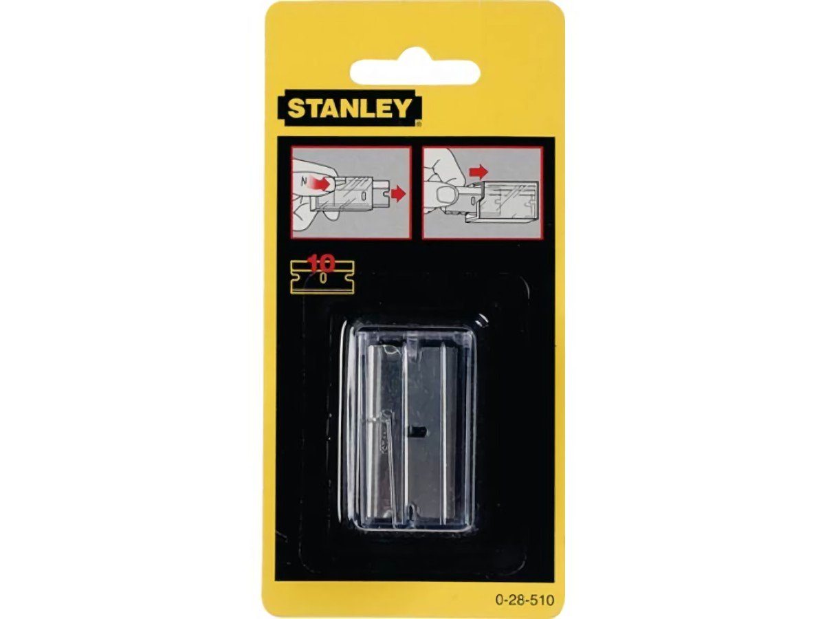 STANLEY Glasschaber STANLEY 0-28-510 Klinge L.110mm Klingen-B.40mm für Glasschaber 40007