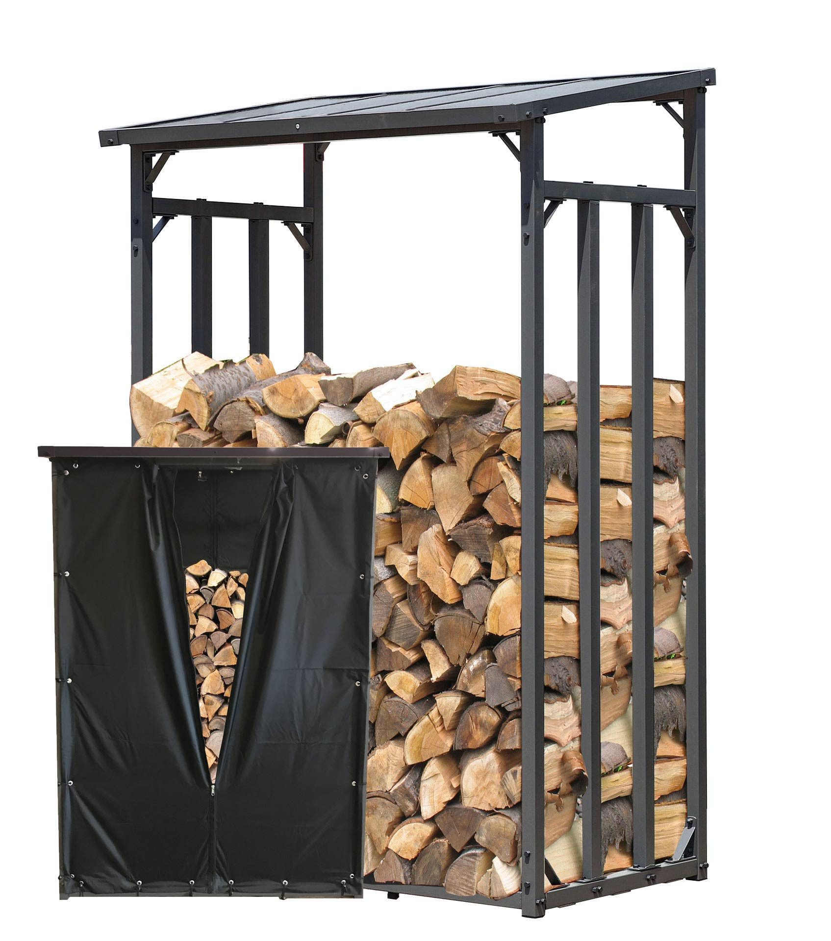Quick Star Kaminholzregal Kaminholzregal 130x70x185 cm günstig online kaufen