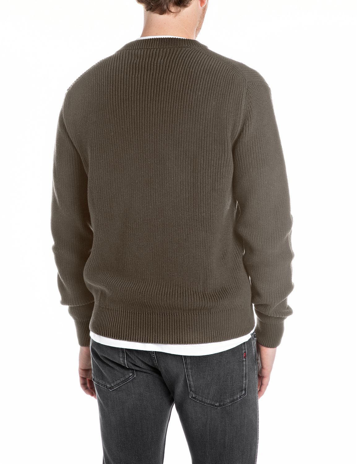 Replay Strickpullover mit Rundhals günstig online kaufen