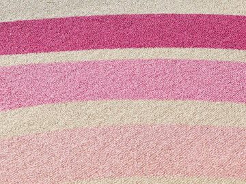 Kinderteppich Kinderteppich RAINBOW, Primaflor-Ideen in Textil, rechteckig, Höhe: 5 mm, Kurzflor, Motiv Regenbogen, Kinderzimmer