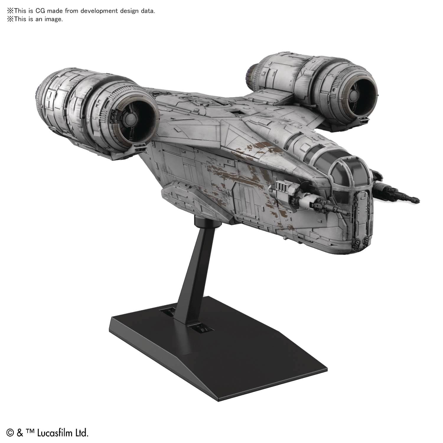 Bandai Tamashii Nations Modellbausatz STAR WARS VEHICLE MODEL RAZOR CREST PLASTIK MODELLBAUSATZ