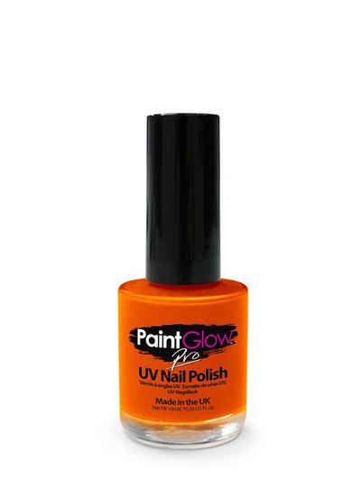 Metamorph Kunstfingernägel Neon UV Nagellack orange, Intensiver Glanz für mehr Drama!