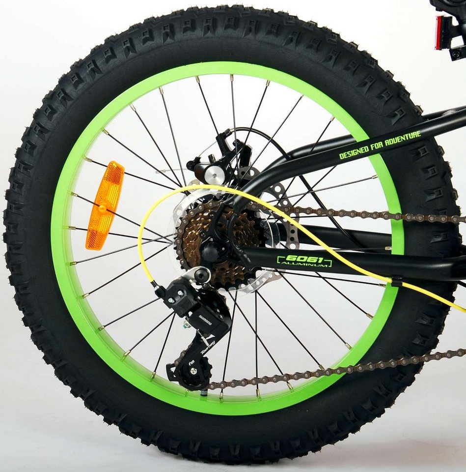 Thumbnail - Volare Kinderfahrrad Gradient - Jungen - 20 Zoll - verschiedene Farben - 6 - Gang, 6 Gang, bis 115 kg, Fat Tires, Alumin...