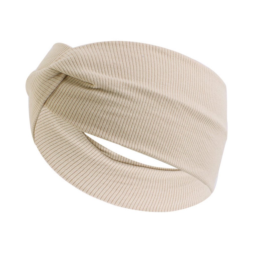 Zaewry Haargummi 6 Stück Boho Stirnbänder, Rutschfest Stirnband,Damen Haargummi, 2-tlg., für kurzes Haar, Yoga, Workout, Laufen, Sport