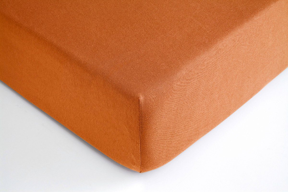 Hometex Premium Textiles Spannbettlaken Jersey Spannbettlaken 100% Baumwolle, Jersey, Gummizug: Rundumgummizug, Premium-Jersey Matratzenhöhe bis 23 cm