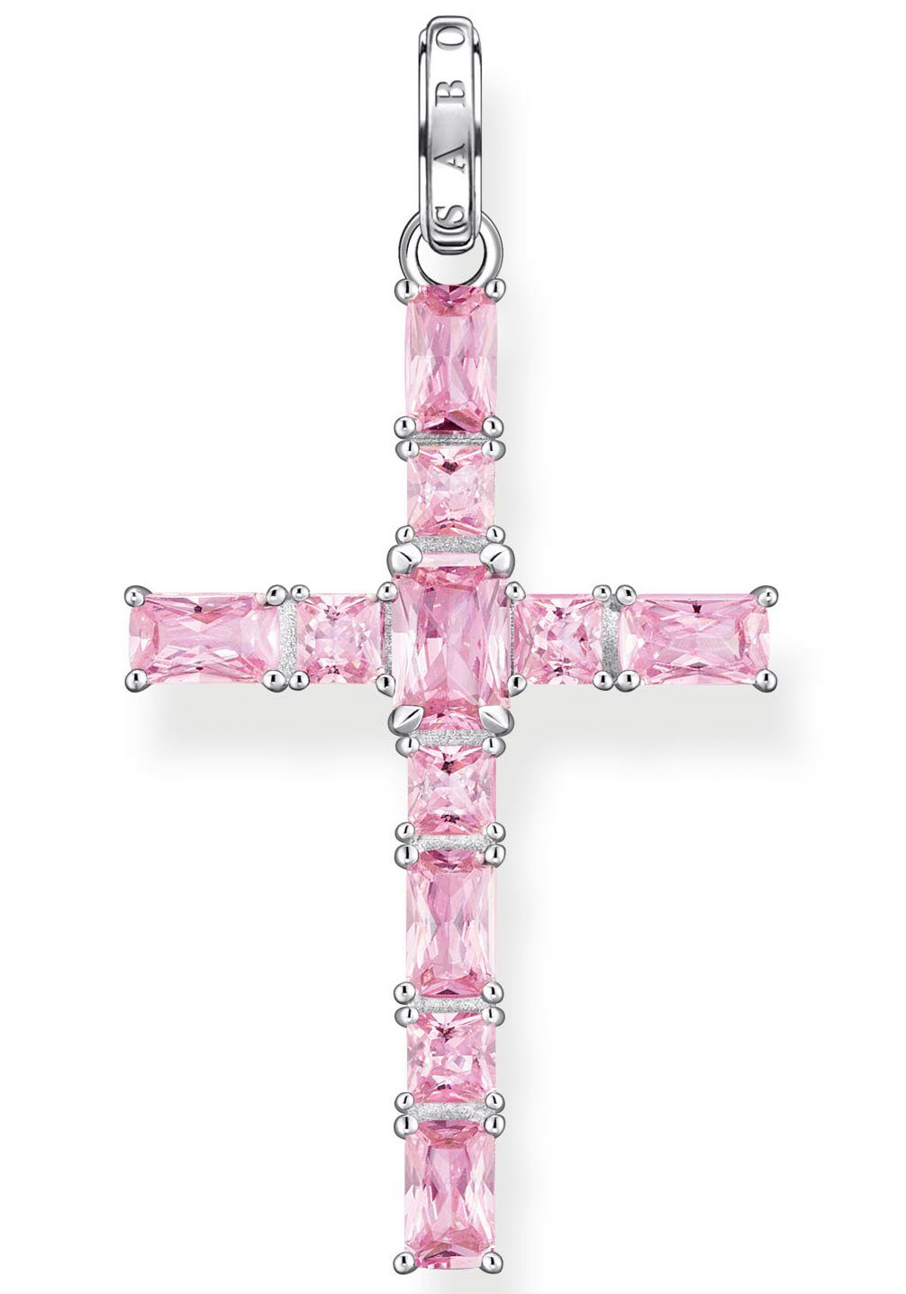 THOMAS SABO Kettenanhänger Kreuz pinke ...
