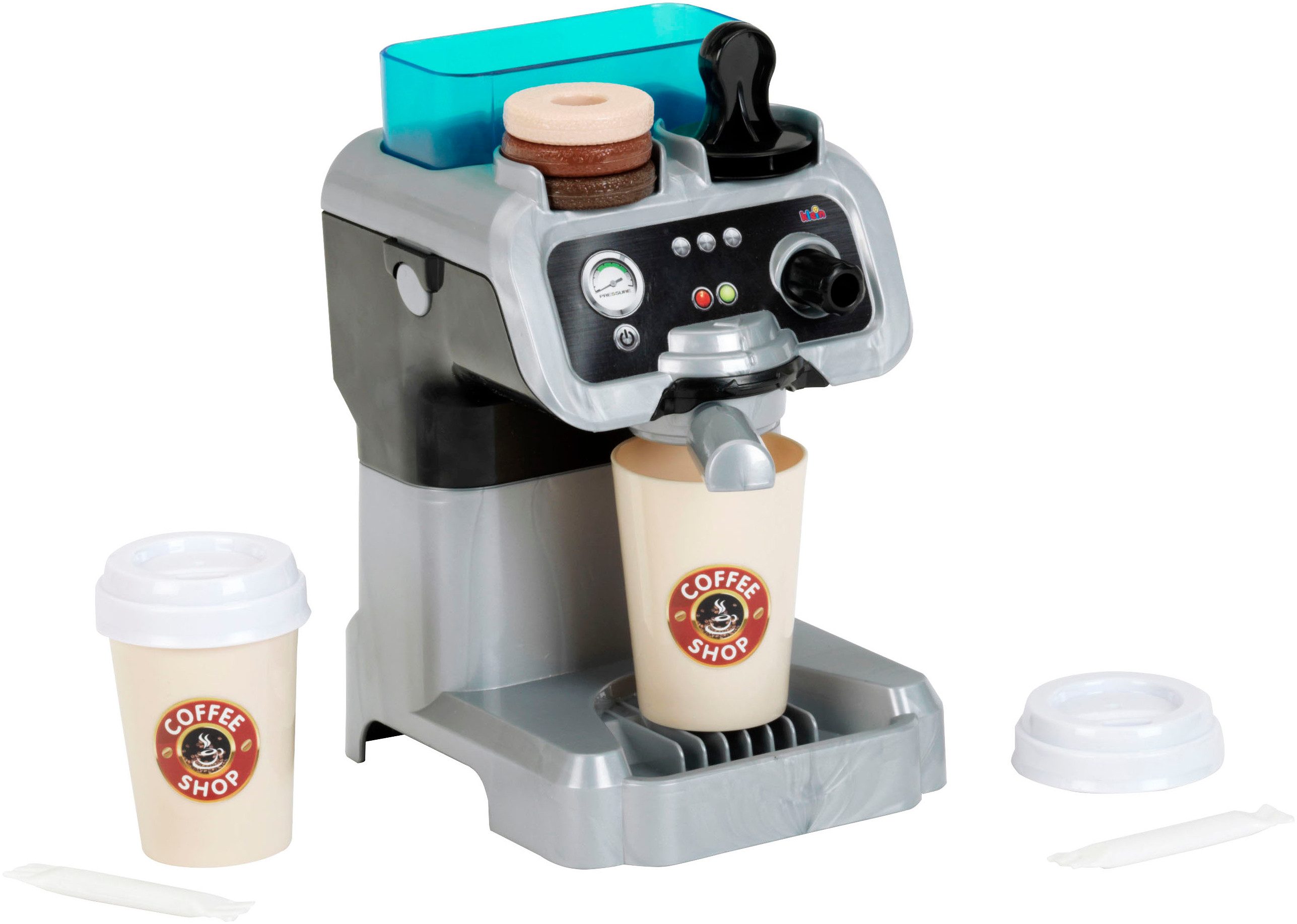 Klein Kinder-Kaffeemaschine My Market - Barista Espressomaschine günstig online kaufen