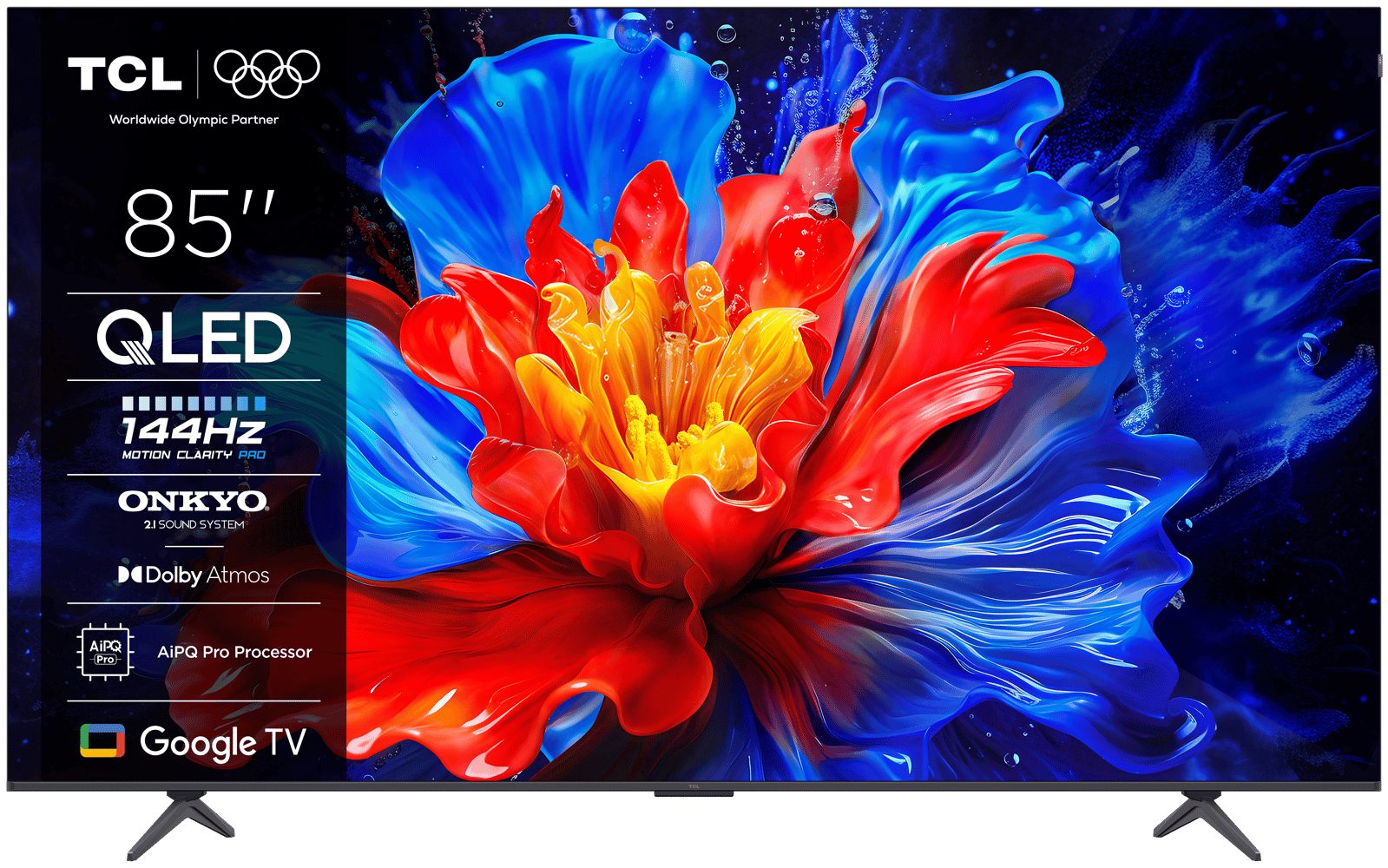 TCL 85QLED810KX1 QLED-Fernseher (85 Zoll, 4K Ultra HD)