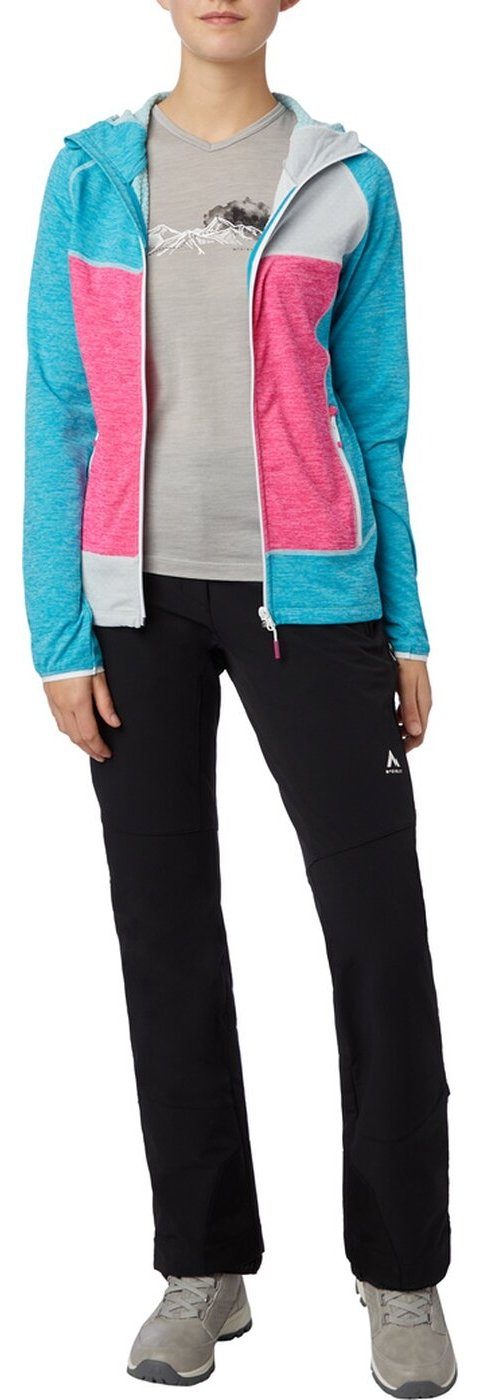 McKINLEY Strickjacke Da.-Unterjacke Montina wms BLUE AQUA/PINK/GREY