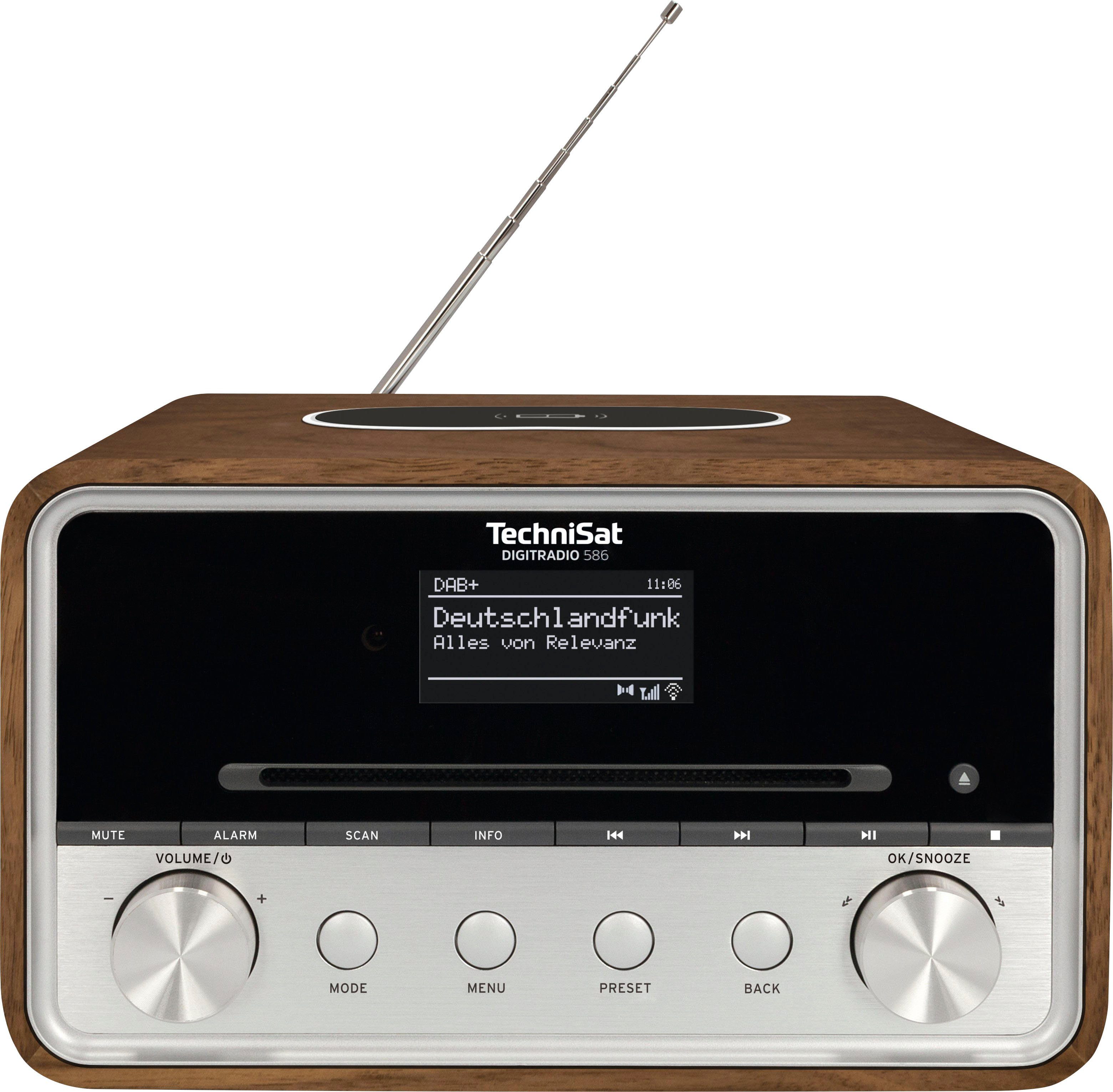 586 Internetradio, W) TechniSat (DAB), Nussbaum RDS, mit 20 DIGITRADIO UKW Radio (Digitalradio
