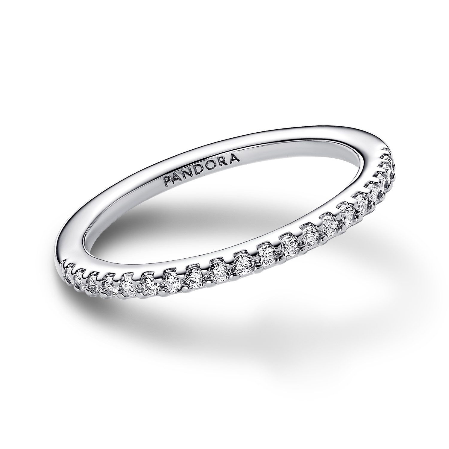 Pandora Silberring DamenSilber Funkelndes Band