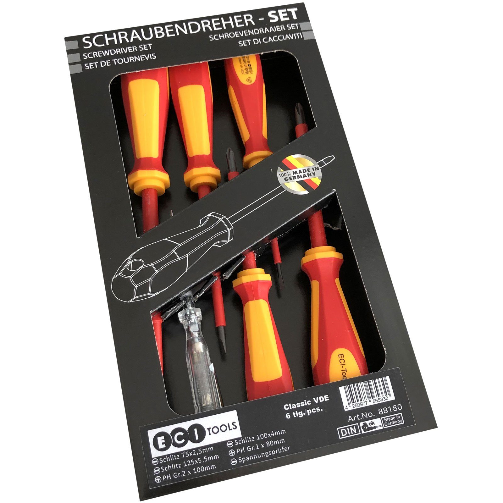 Made ECI Germany, Schraubendreher Set's (Vorteils-Set) Tools in Schraubendreher ECI