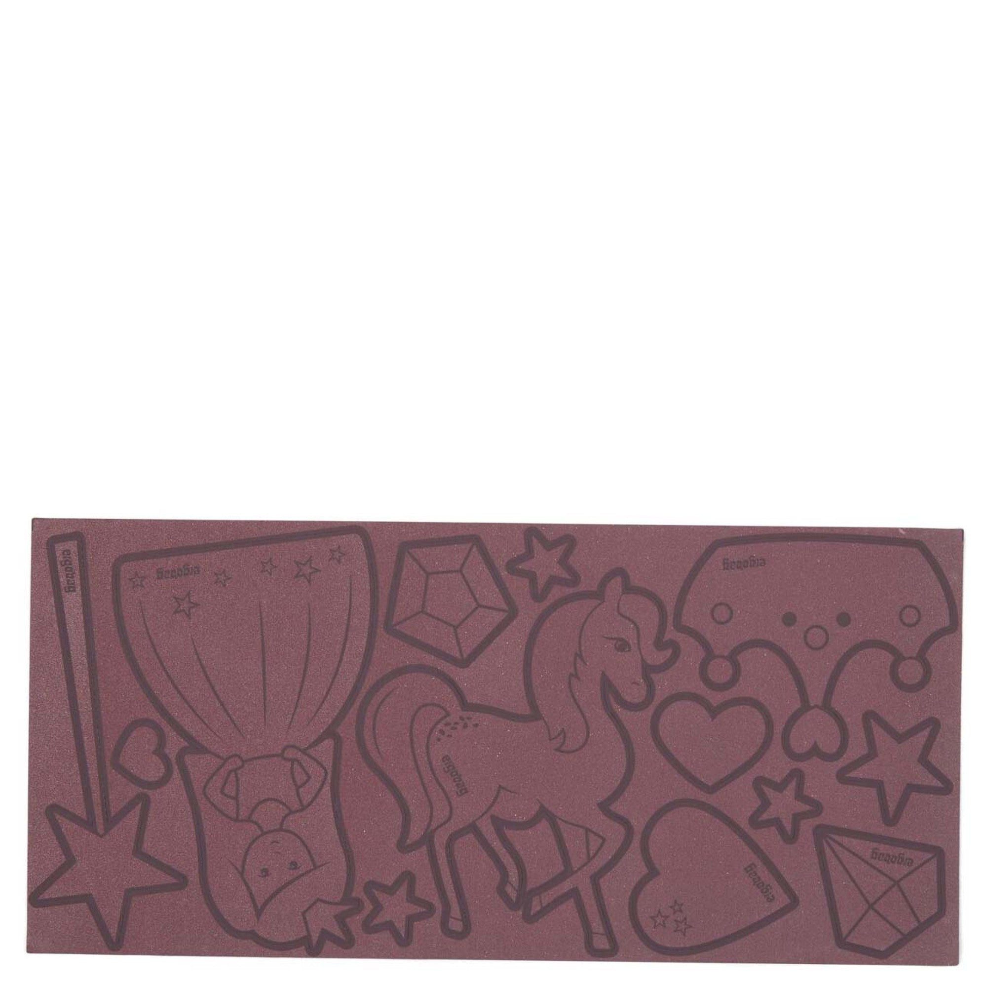 ergobag Schulranzen Zubehör - Reflexie Sticker Set 8tlg. (Prinzessin)