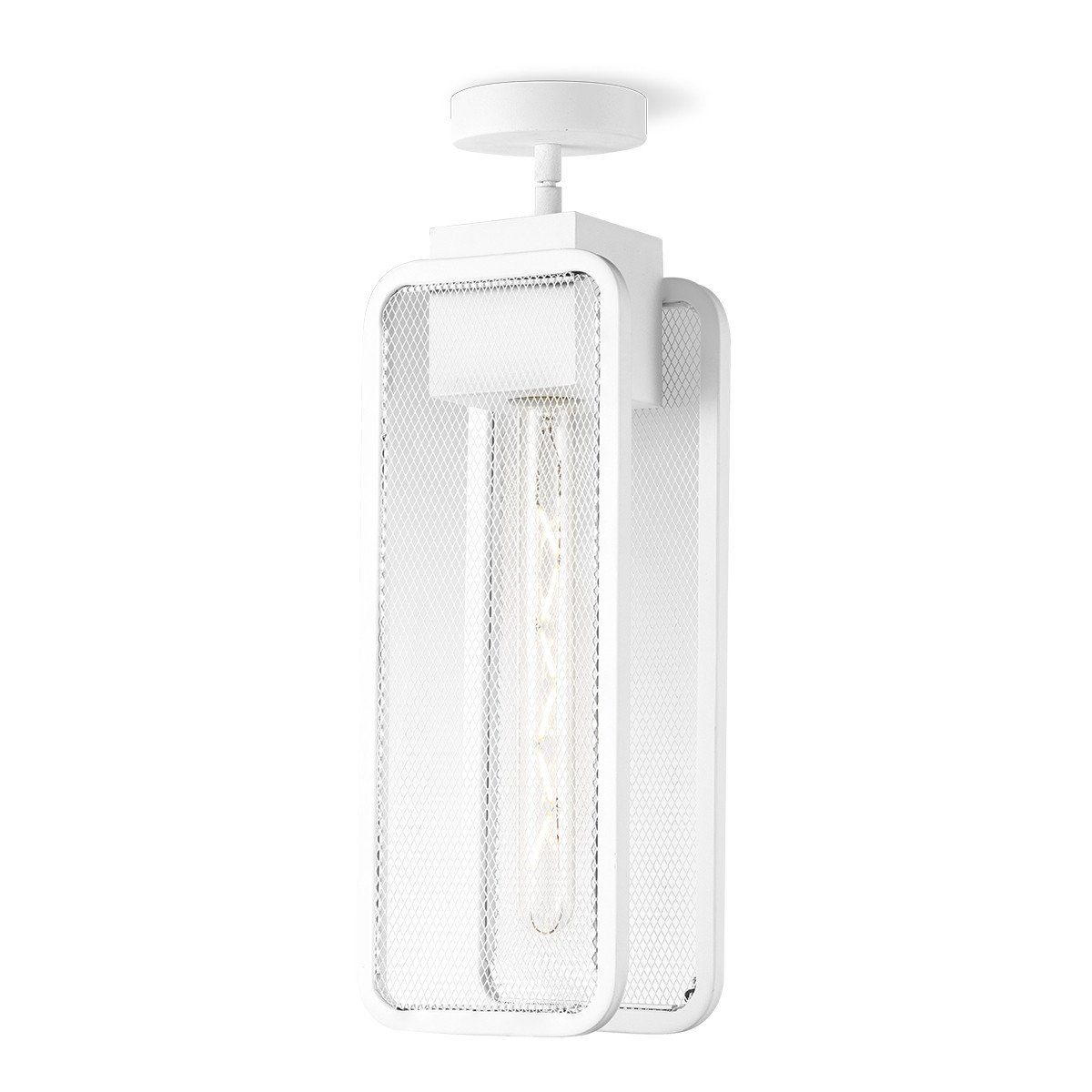 E27 weiß 47,5cm x Leuchtmittel sweet 11cm für Deckenlampe WEAVE Filament home home Deckenleuchte LED