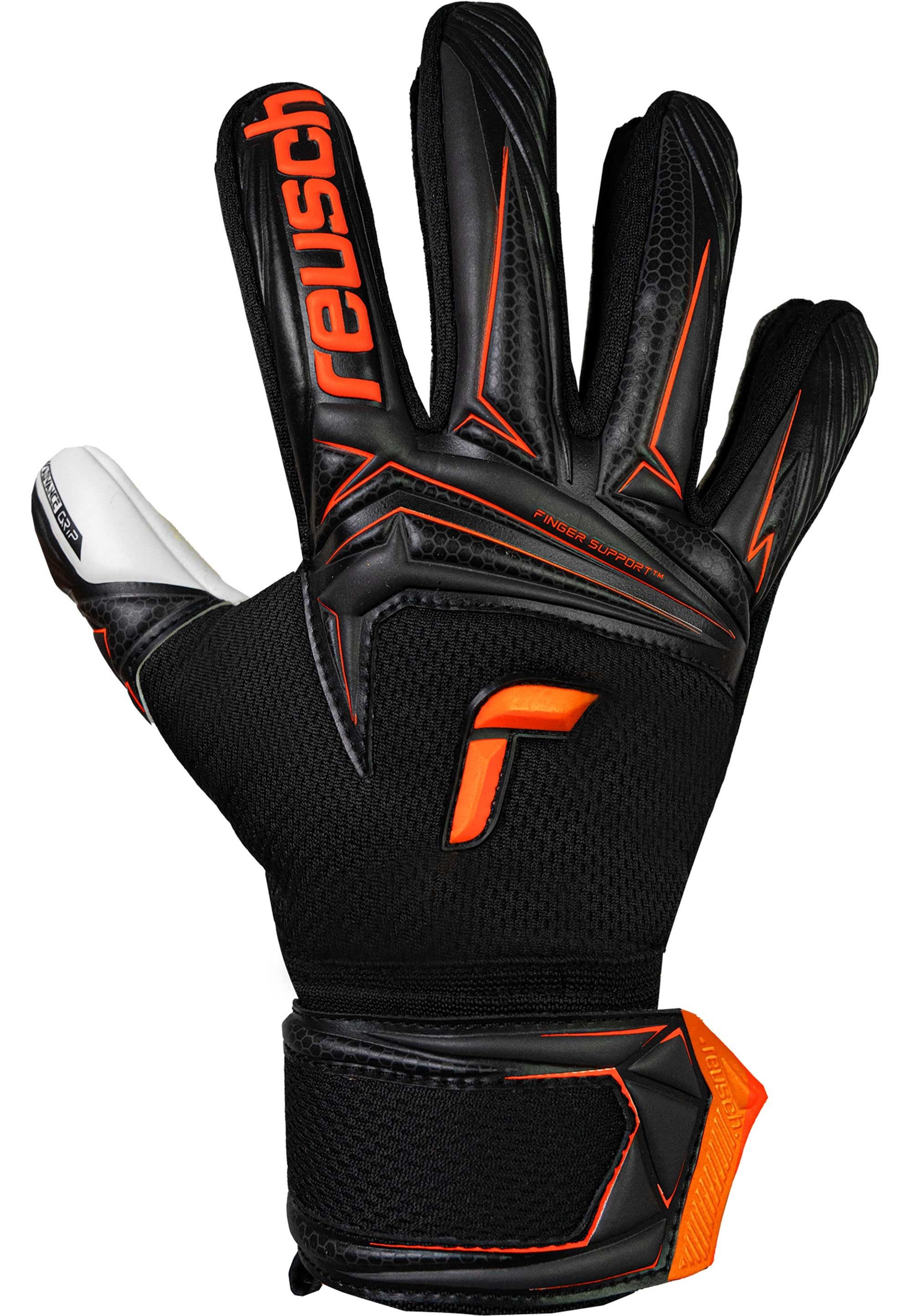 Reusch Torwarthandschuhe Attrakt Advance Junior mit maximaler Sicherheit für die Finger