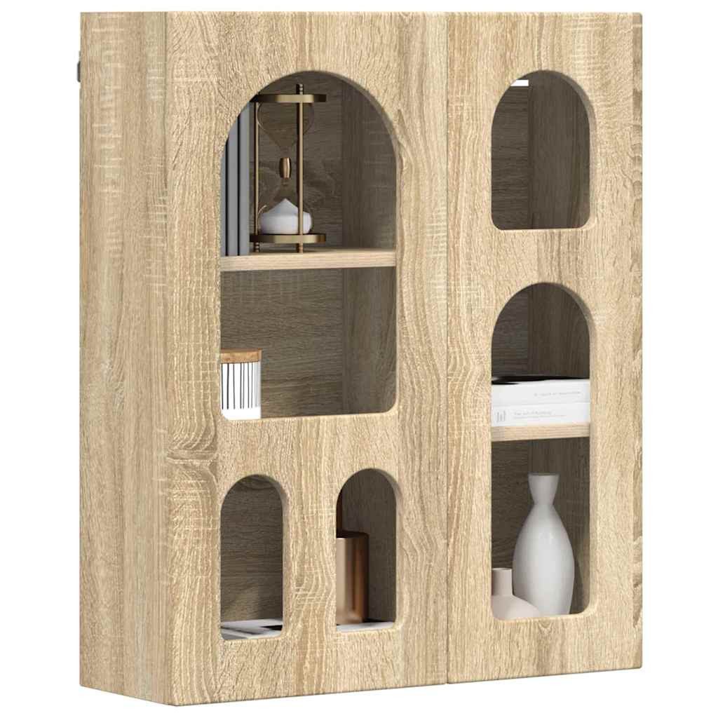 vidaXL Hängeschrank 59 x 20 x 71,5 cm Hängeschrank Sonoma-Eiche 59x20x71,5 cm Spanplatte