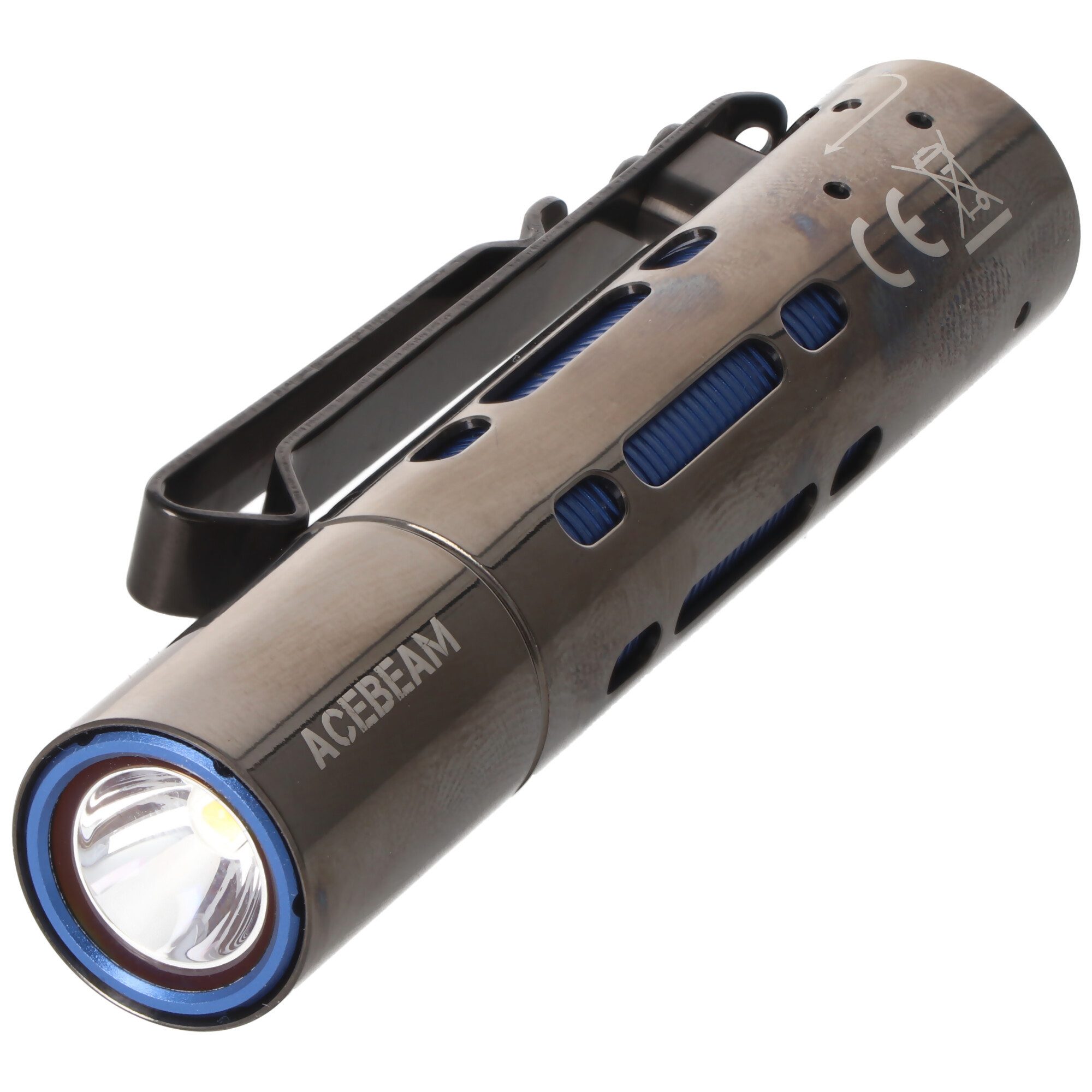 Acebeam LED Taschenlampe AceBeam Rider RX EDC mit 650 Lumen, kompakte LED-Taschenlampe, einhän