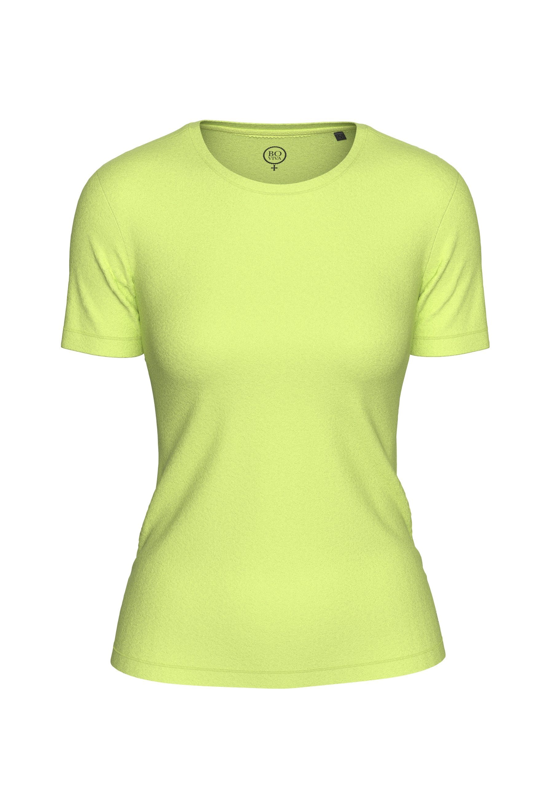 BOVIVA Kurzarmshirt Venus (1-tlg) Jersey citron | T-Shirts