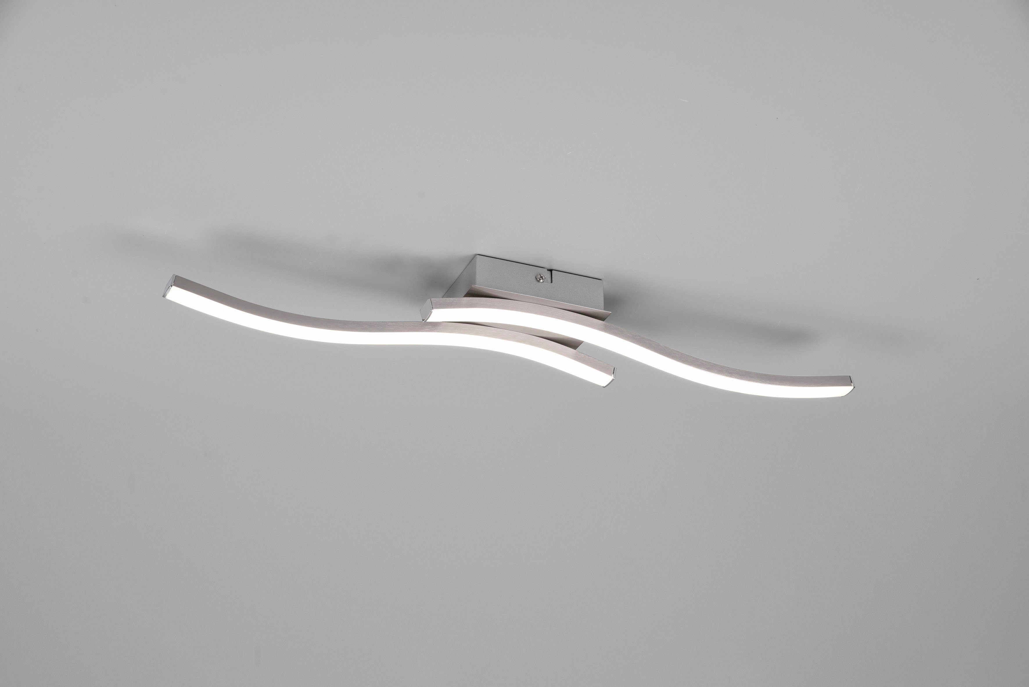 Reality Leuchten LED Deckenleuchte Route, LED fest integriert, Warmweiß, mo günstig online kaufen