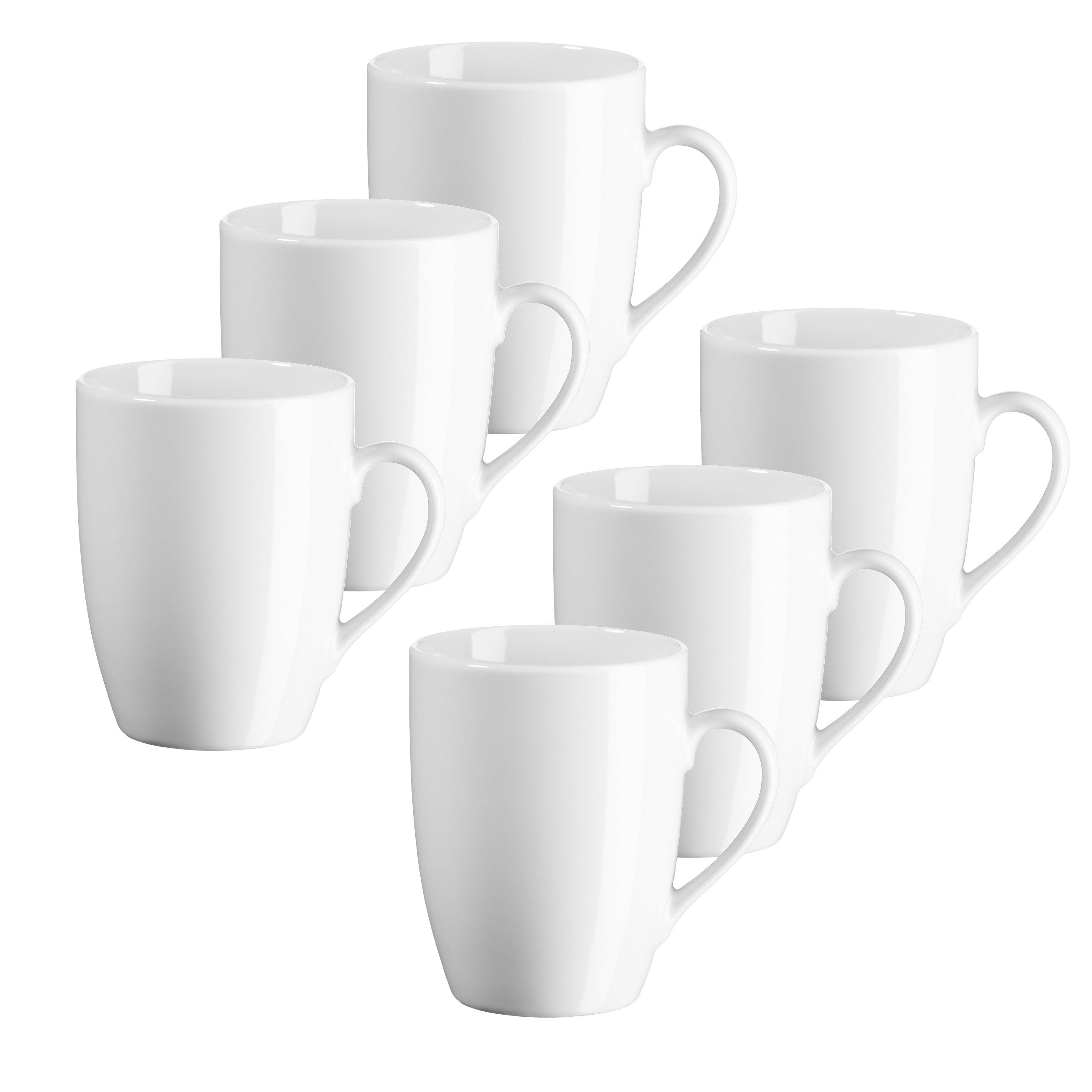 MÄSER Becher Barca, 6-tlg., Porzellan