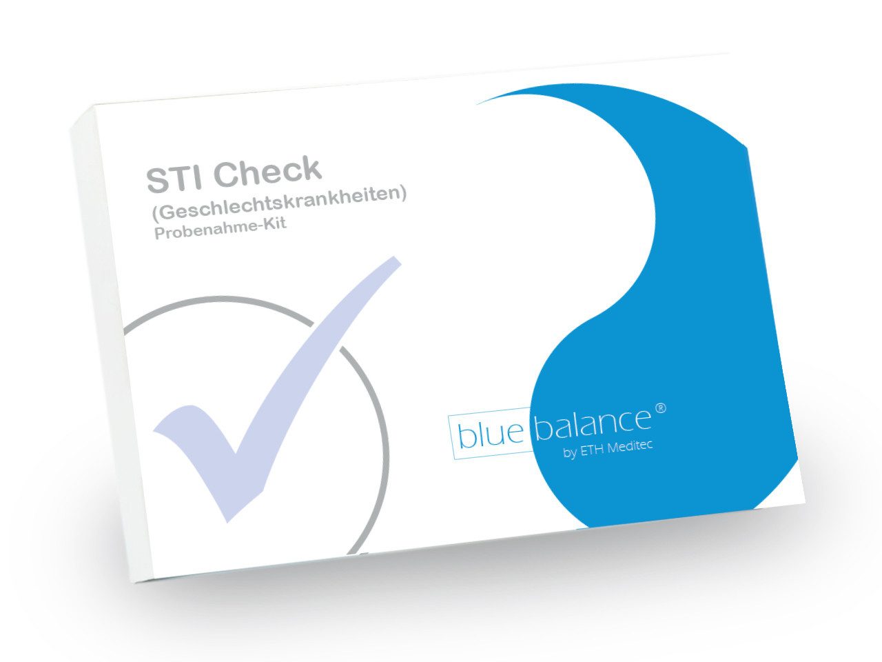 Syphilis-Schnelltest blue balance® STI Geschlechtskrankheiten Test, Anonym & diskret