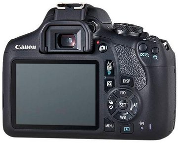 Canon EOS 2000D Kit Spiegelreflexkamera (EF-S 18-55 IS II, 24,1 MP, NFC, WLAN (Wi-Fi), inkl. EF-S 18-55 IS II Objektiv)