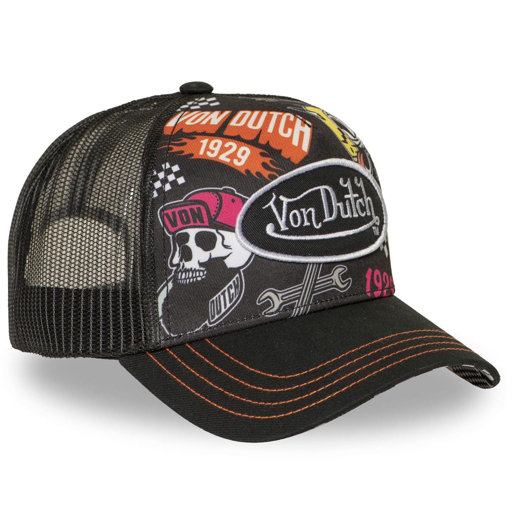 Von Dutch Trucker Cap Von Dutch Originals Trucker Cap - SUBLAMATION (Basecap, Basecap, Meshcap, Trucker Kappe)
