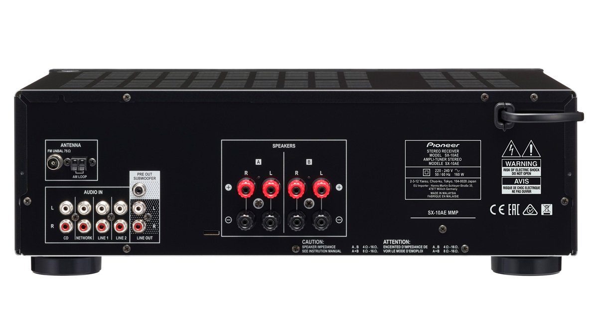 schwarz 7.1-Kanal-AV-Netzwerk-Receiver SX-10AE-B Pioneer