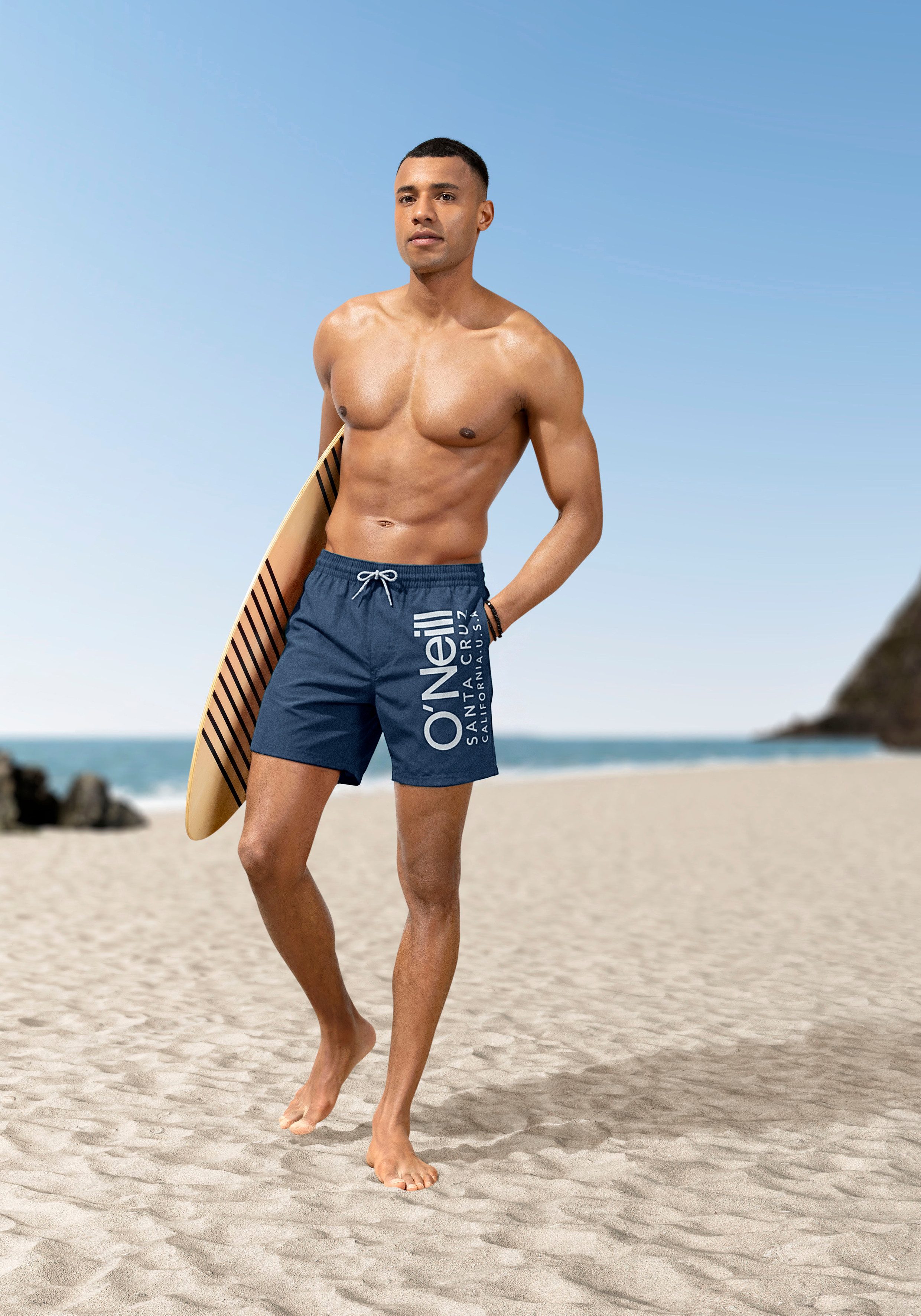 O'Neill Badeshorts O'NEILL CALI 16'' SWIMSHORTS mit Seiten- und Gesäßtaschen